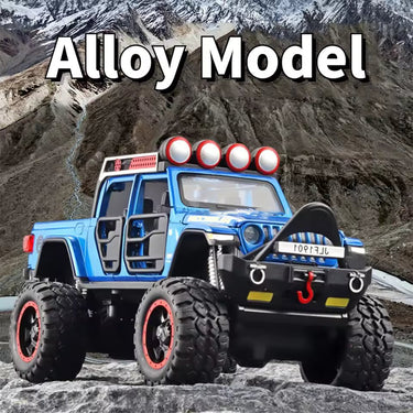 1:32 WRANGLER RUBICON JEEP METAL DEICAST MODEL